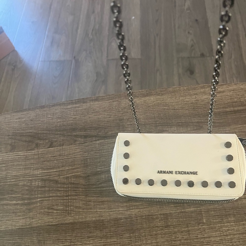PRELOVED Armani exchange chain wallet purse